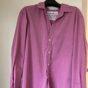 Frank&Eileen "Joedy" Button Down - Size Large - Pink
